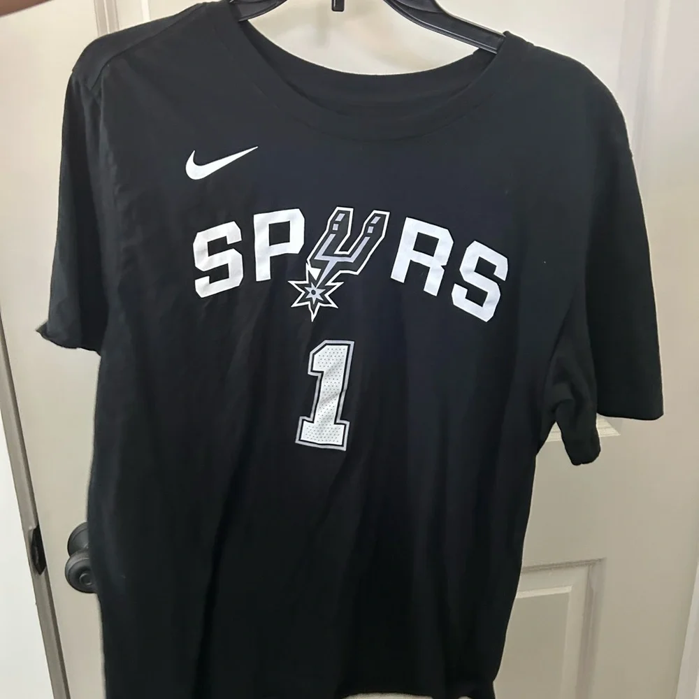 Nike Spurs Black T-Shirt
